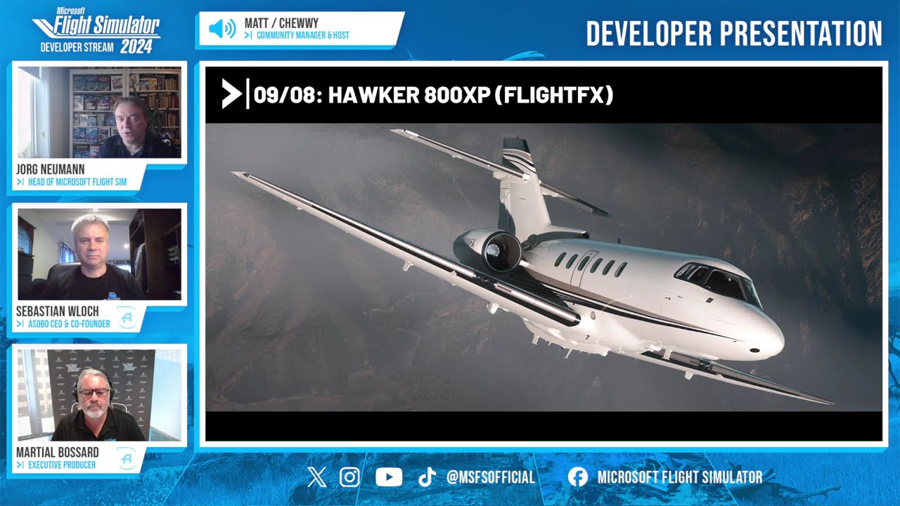 September 2026 Developer Stream | Microsoft Flight Simulator
