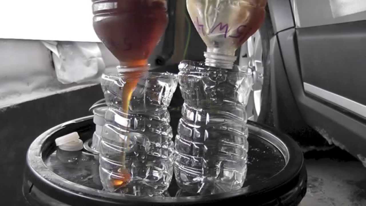 5W40 VS 15W40 Diesel Oil at -25C or 13F