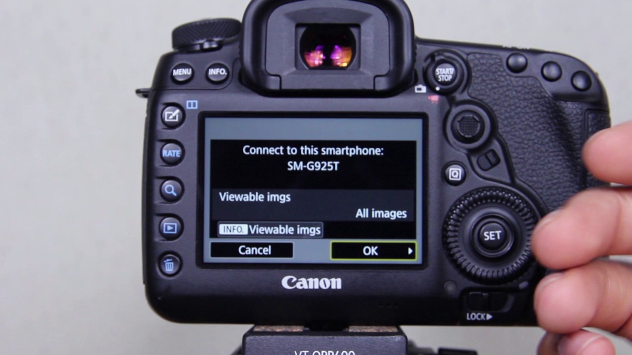 How To Connect The 5D Mark IV WiFi