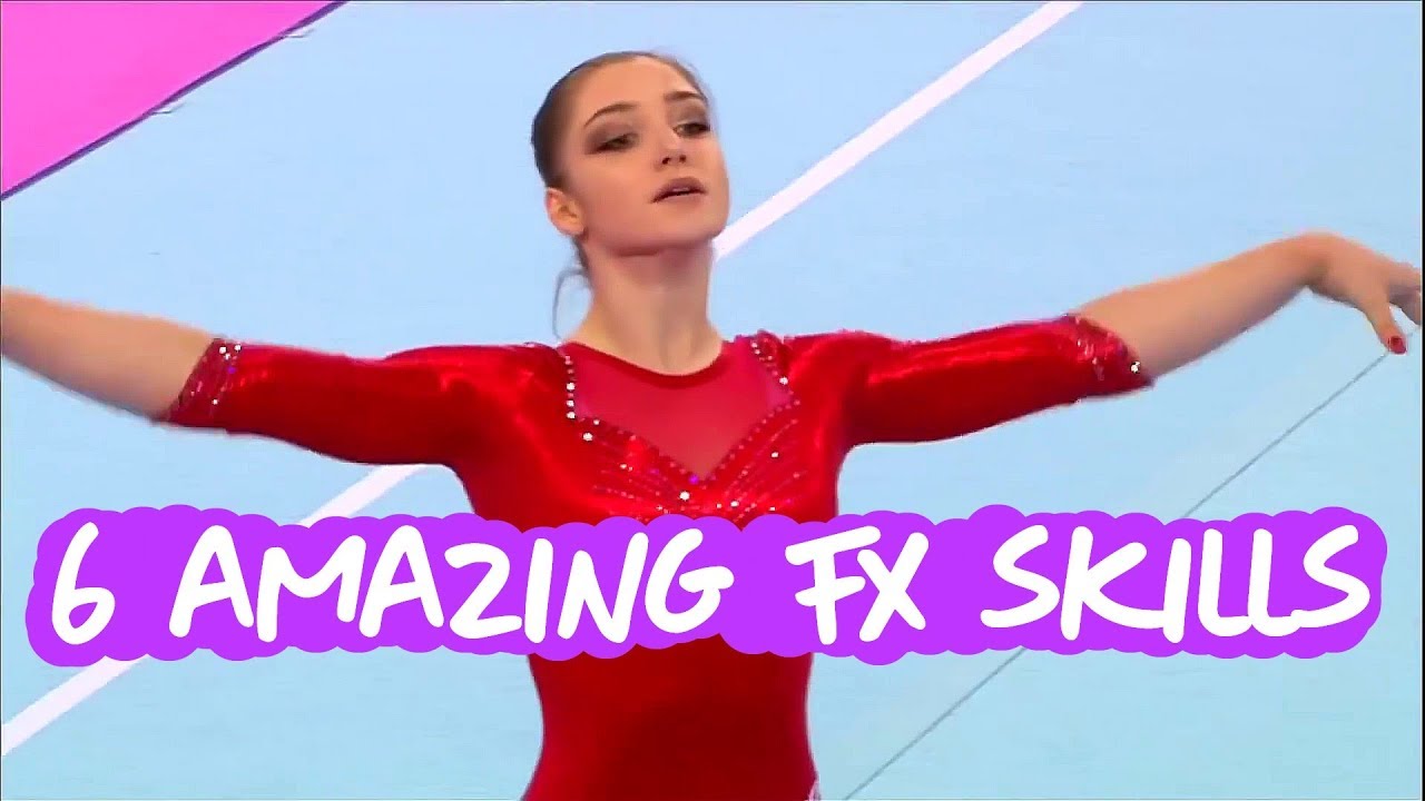 6 Amazing Floor Skills - Gymnastics