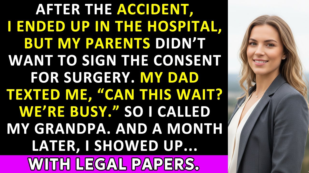 After I Was In a Car Accident, My Dad Texted, “Can This Wait? We’re Busy.” A Month Later…