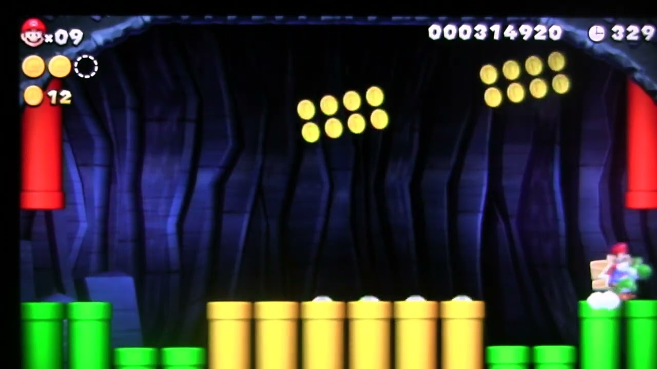⭐MU1-3 New Super Mario Bros. U【Star Coins Guide】Yoshi Hill – Perfect No‑Damage Run & Hidden Paths