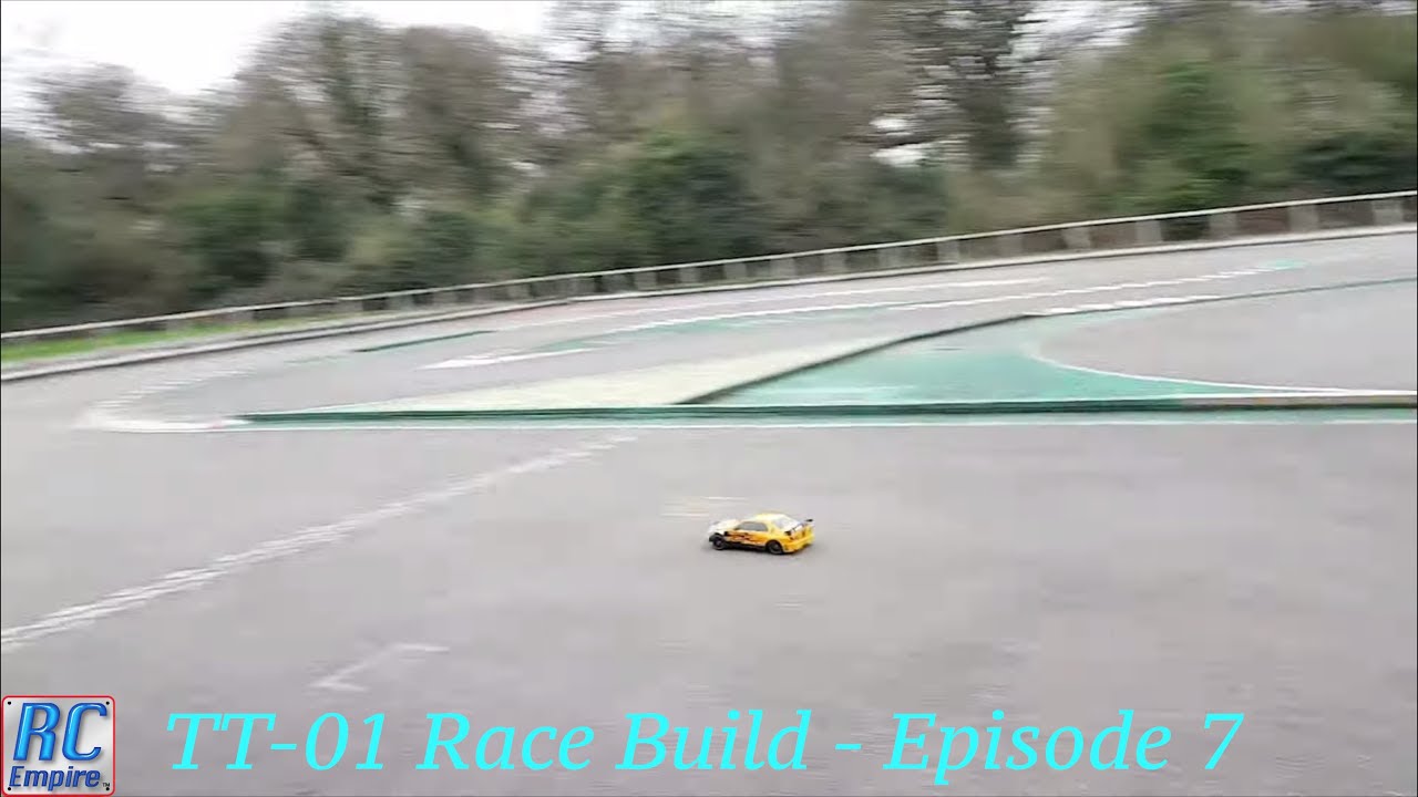 Tamiya TT-01 Race Build: Episode 7 - Test run with Sport Tuned motor and Hobbywing 1060 ESC