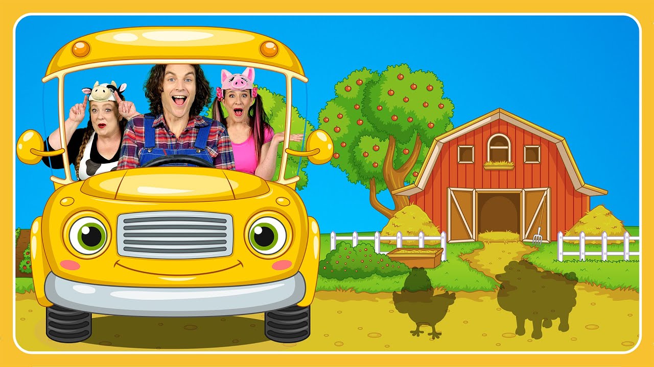 Las Ruedas del Bus – El Viejo MacDonald Tenía una Granja | Canciones Infantiles