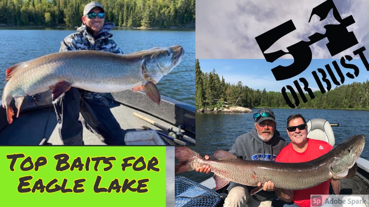 Top Musky Lures for Eagle Lake, ON ( musky lures 101 ) ft. Cal Ritchie and Danny Herbeck