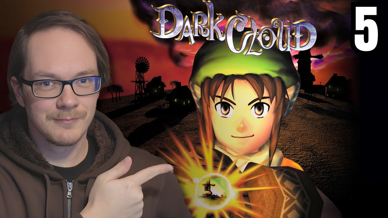 Playing Dark Cloud - will I get the platinum trophy tonight?
