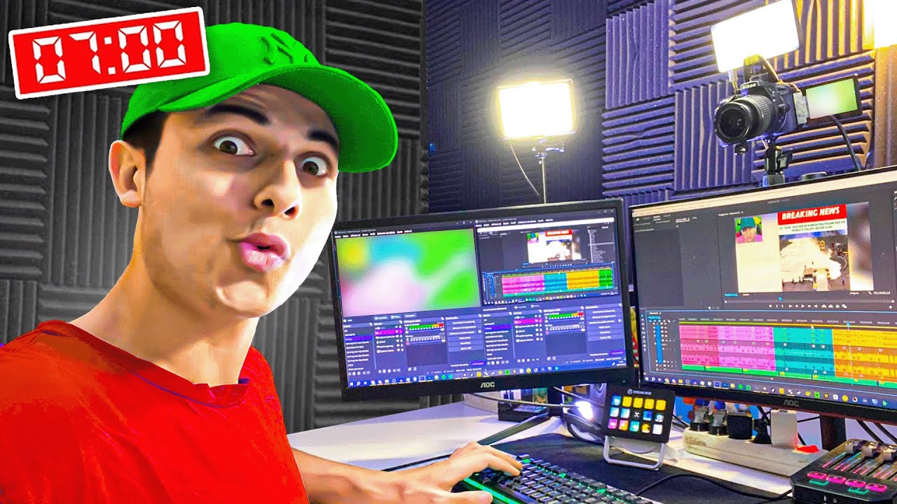 24 HEURES DANS MA VIE DE YOUTUBER !