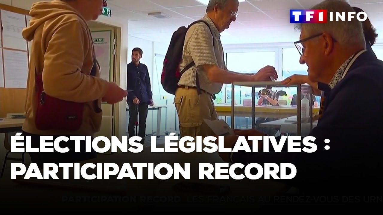 Élections législatives : participation record