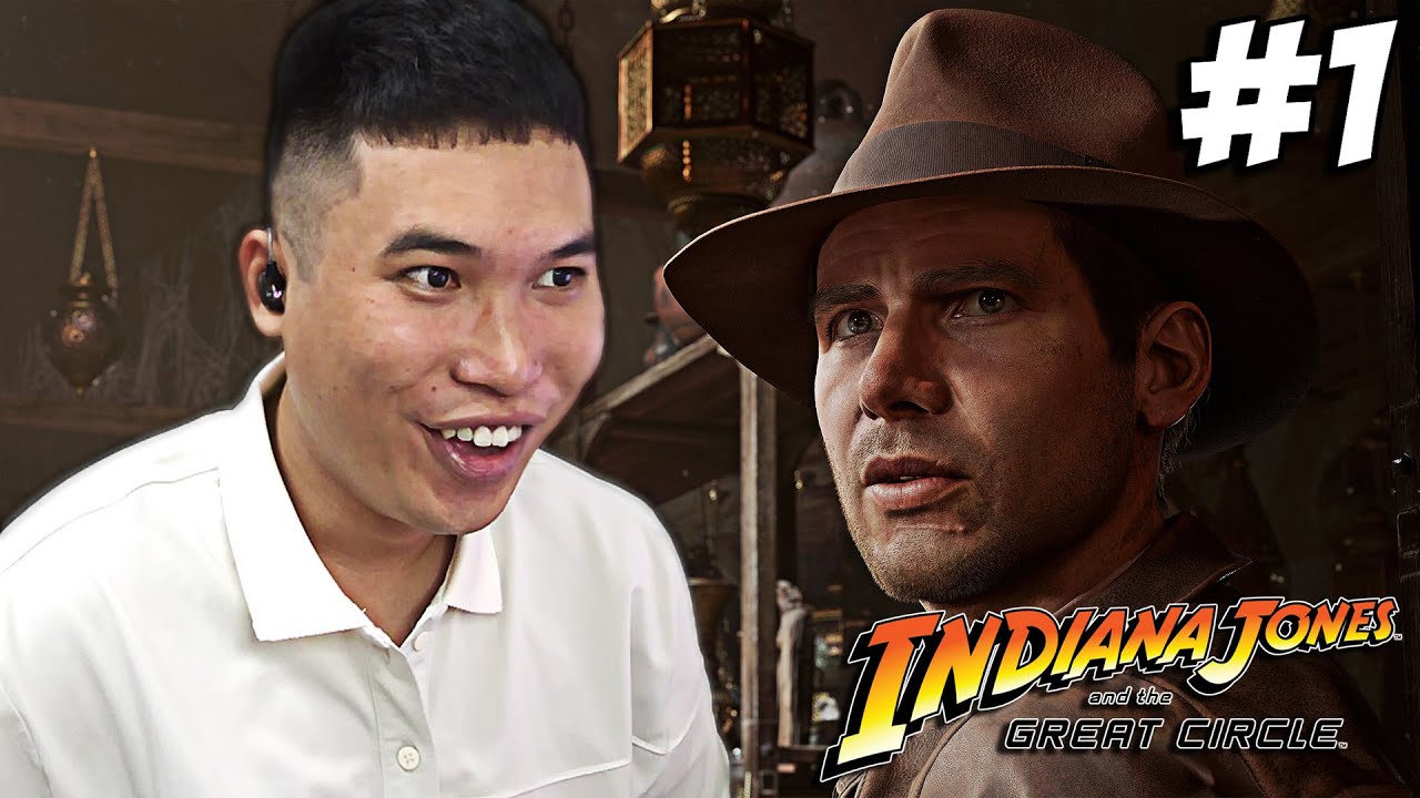 (INDIANA JONES AND THE GREAT CIRCLE #1) CHUYẾN THÁM HIỂM NGAY NGÀY ĐẦU XUÂN NĂM MỚI !!