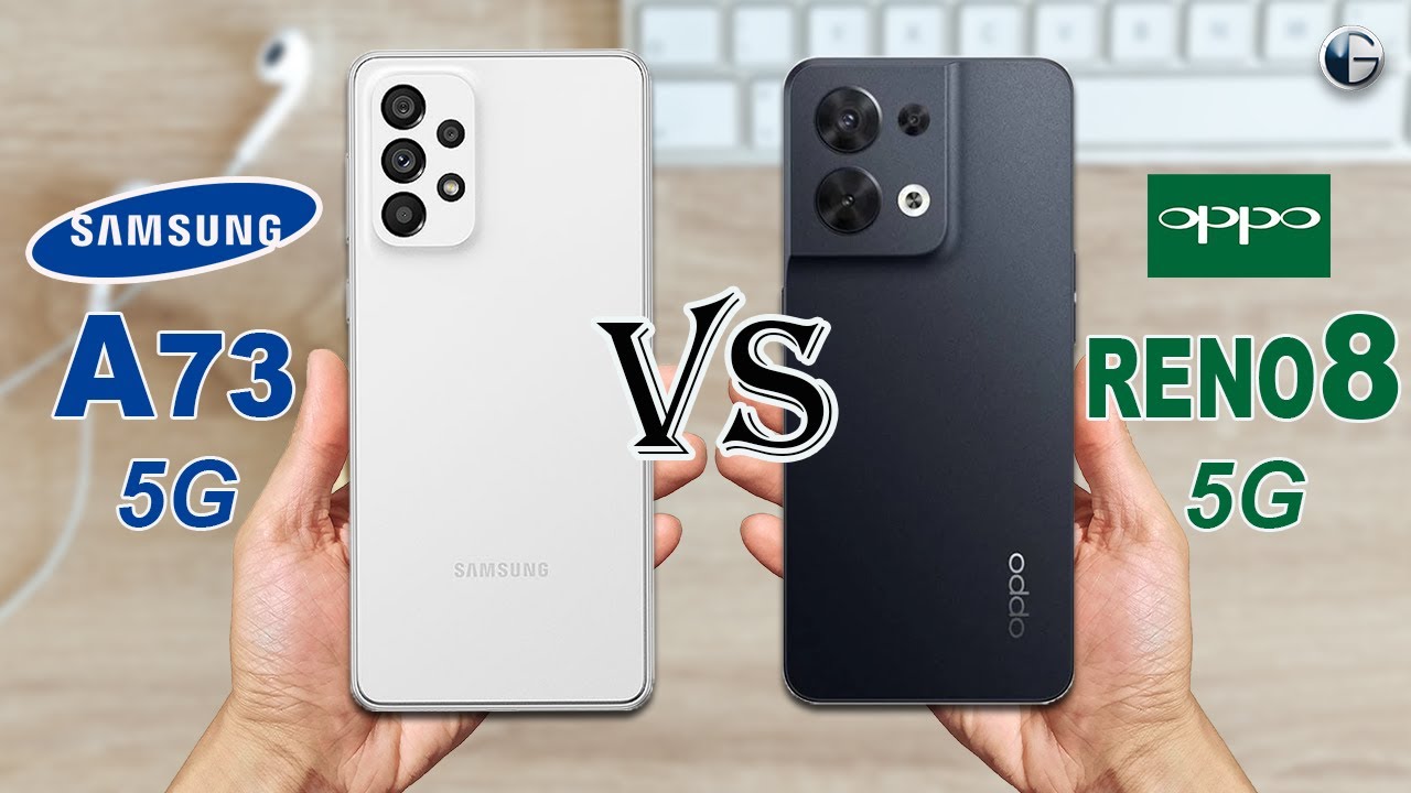 SAMSUNG A73 5G vs OPPO RENO8 5G || Full Specs Comparison