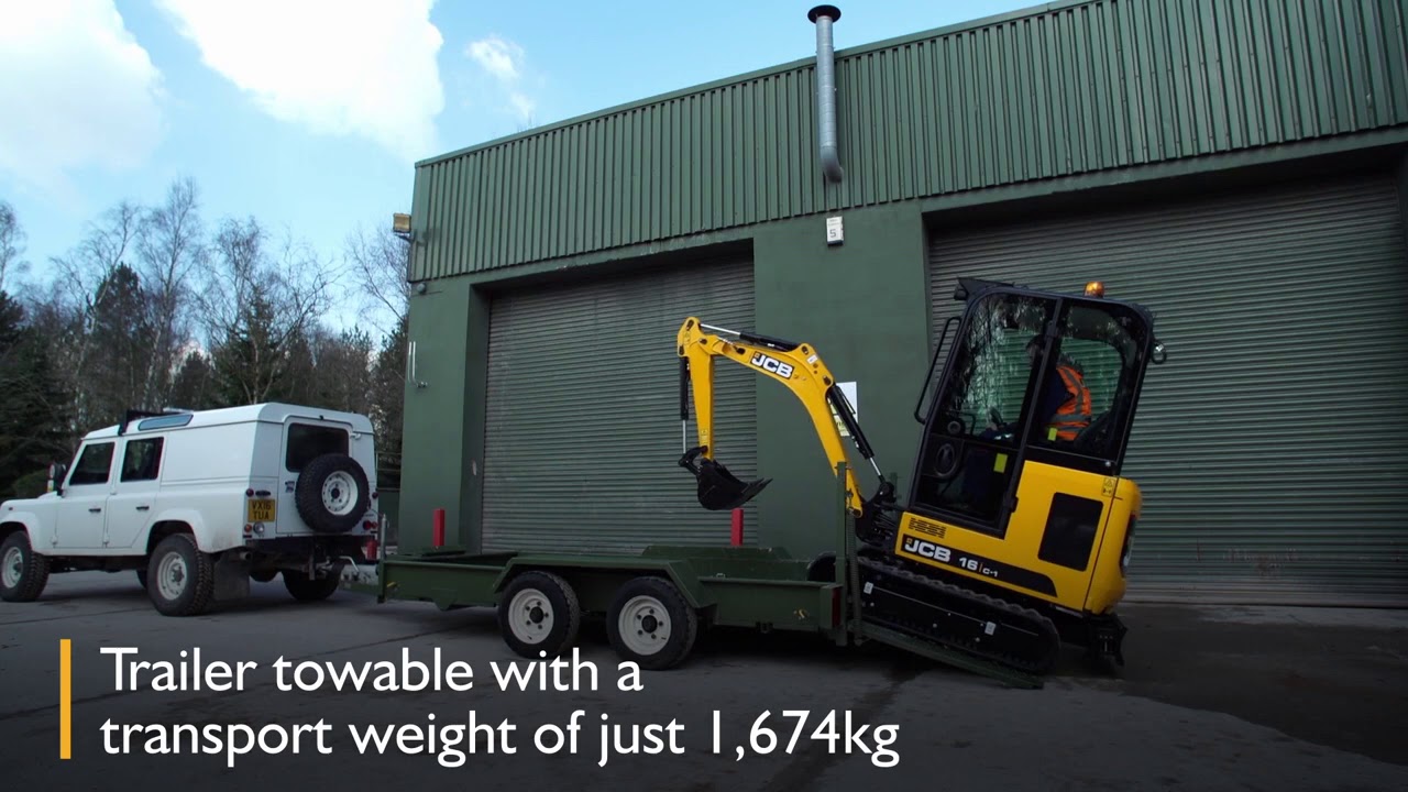 JCB 16C 1 Mini koparka