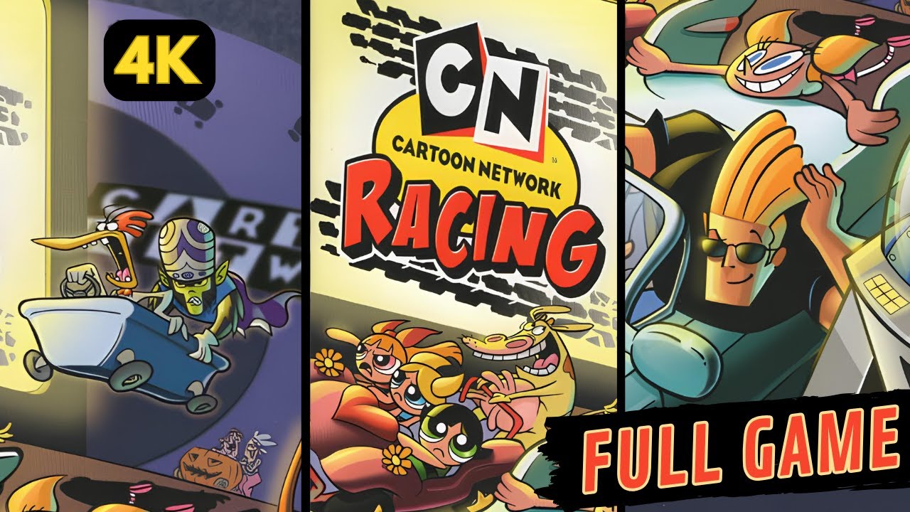 Cartoon Network Racing [ PS2 ] FULL GAME  - Walkthrough - Longplay Gameplay  [ 4K - 60ᶠᵖˢ ]