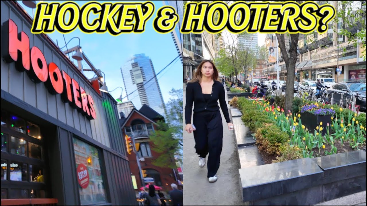 Leafs vs. Tulips? A Walk Past Some Downtown Toronto Sports Bars As Playoff Excitement Grips The City