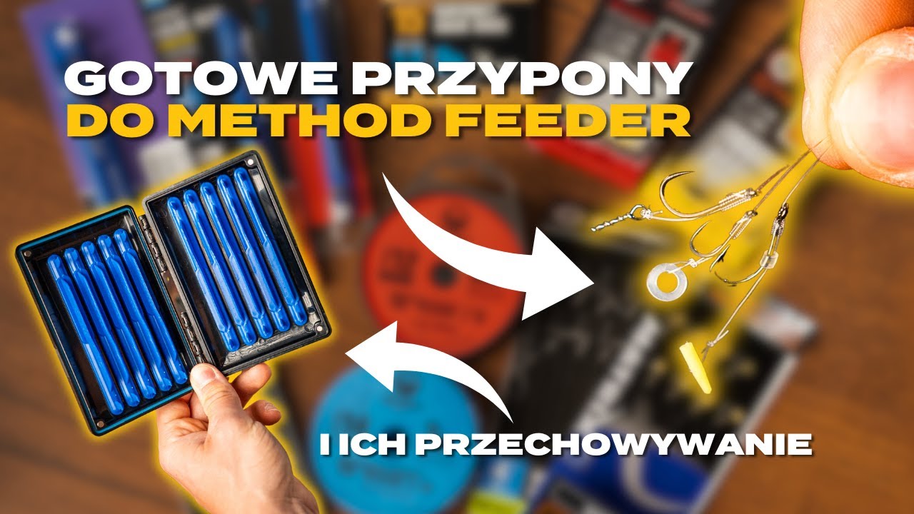 Gotowe przypony do Method Feeder i sposoby ich przechowywania