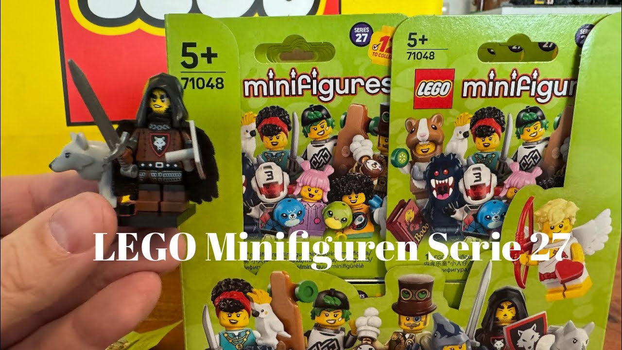 LEGO ® Minifiguren Serie 27 - Figuren scannen / Bogeyman und Wolfpack Beastmaster