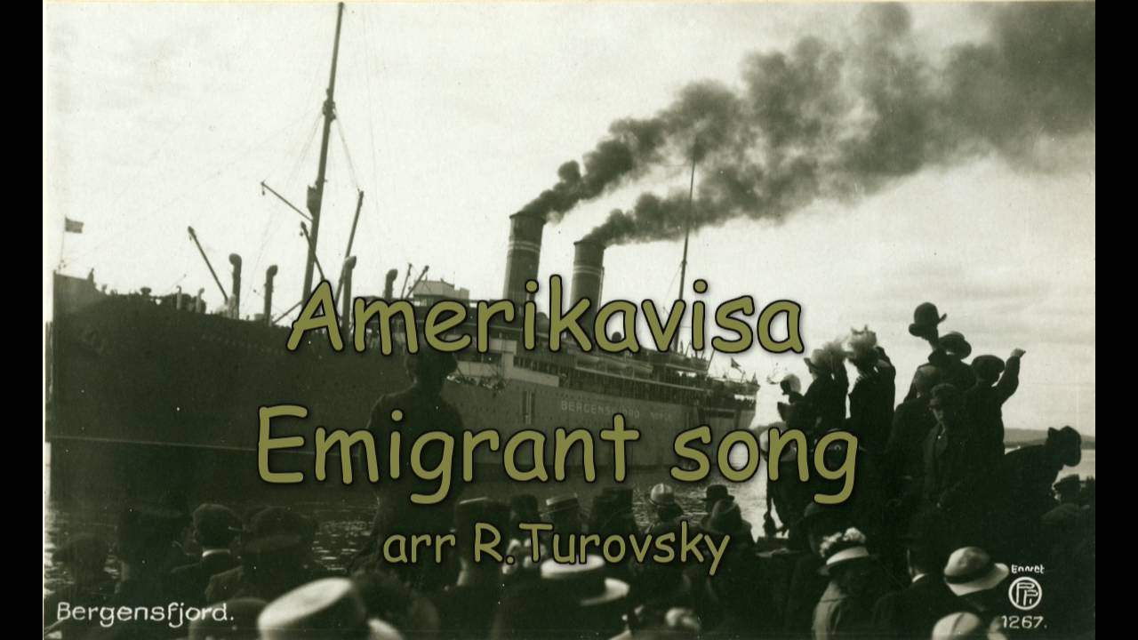 Amerikavisa - Emigrant song