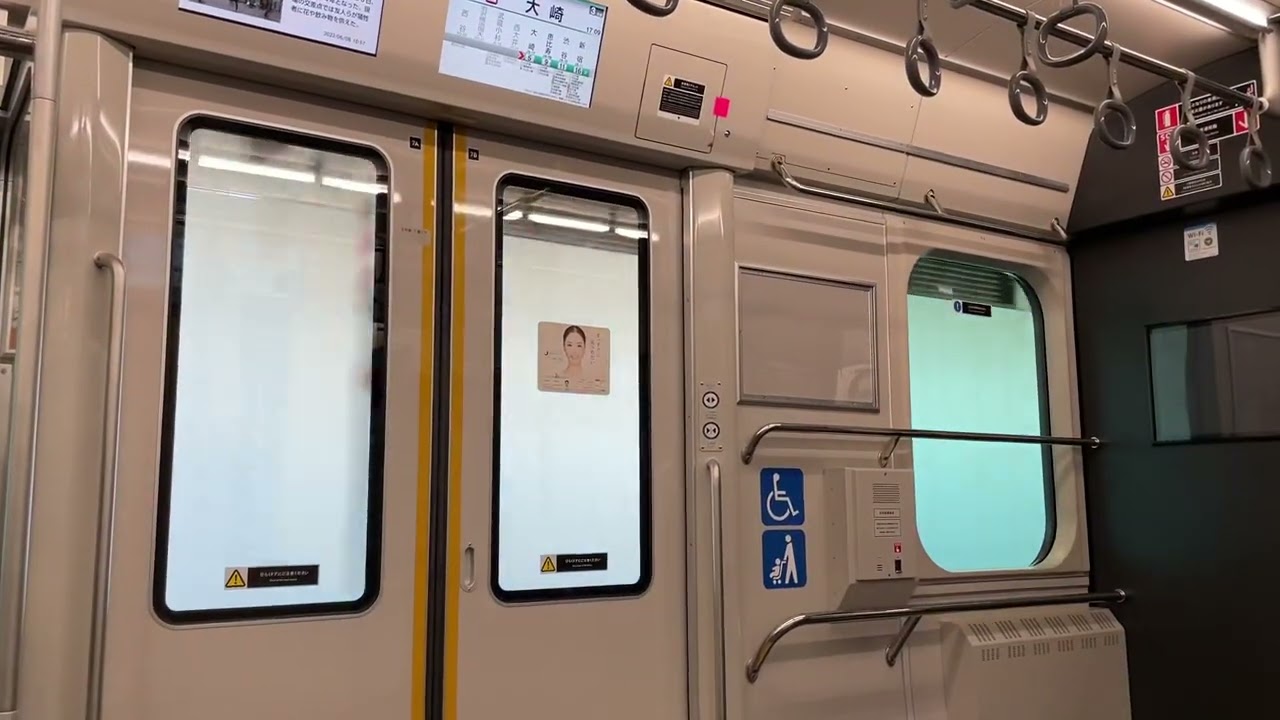 【相鉄車の本気】相鉄12000系 高速走行音 武蔵小杉→大崎