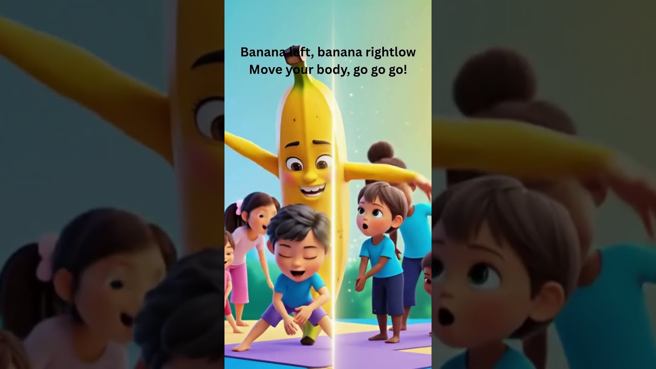 🍌 Banana Up Banana Down | Kids Brain Break 
