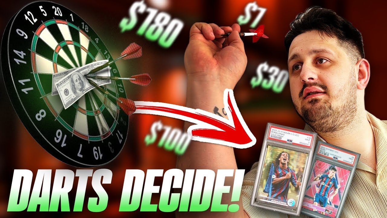 THIS DARTBOARD DECIDES HOW MUCH I SPEND ON CARDS?!?