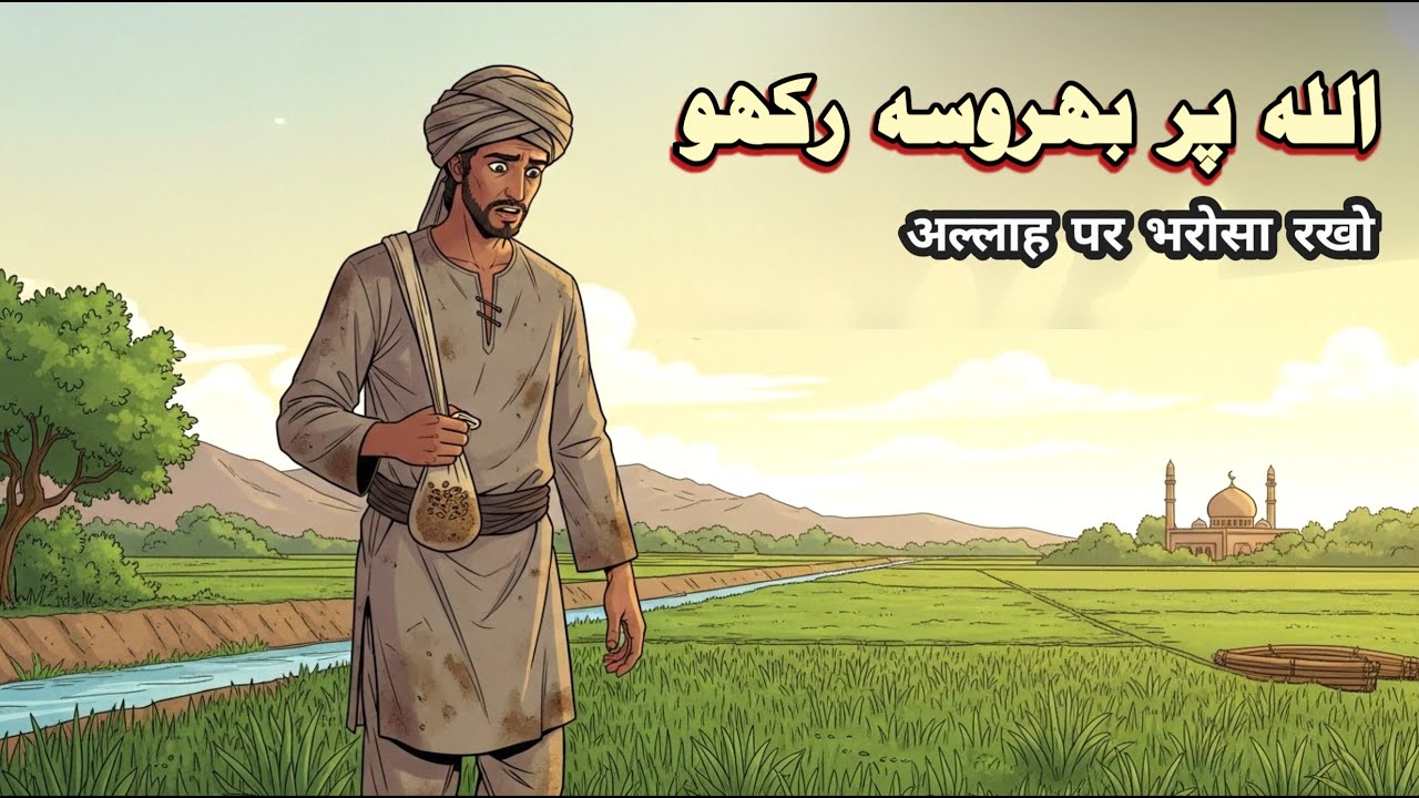 Allah Par Bharosa Rakho - अल्लाह पर भरोसा रखो | Sabak Amoz Wakia | Sunehri Qisse