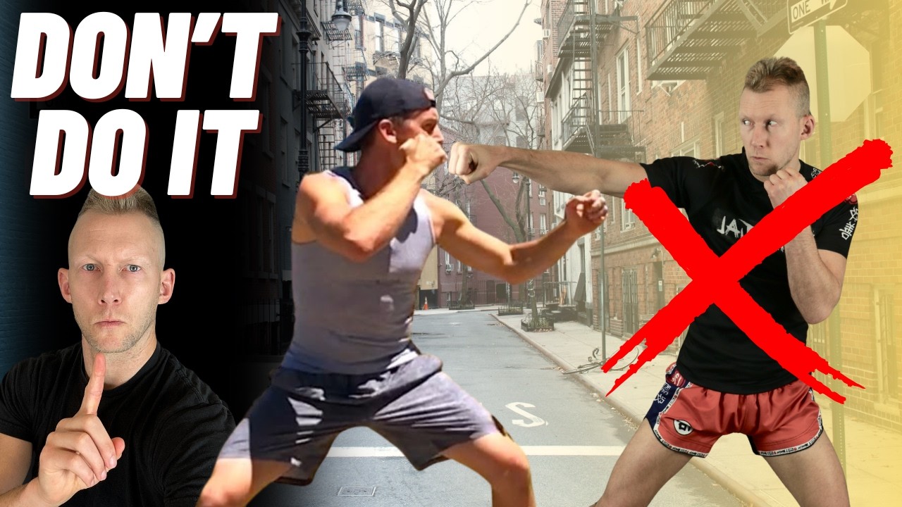 НИКОГДА не бейте кулаками в уличной драке