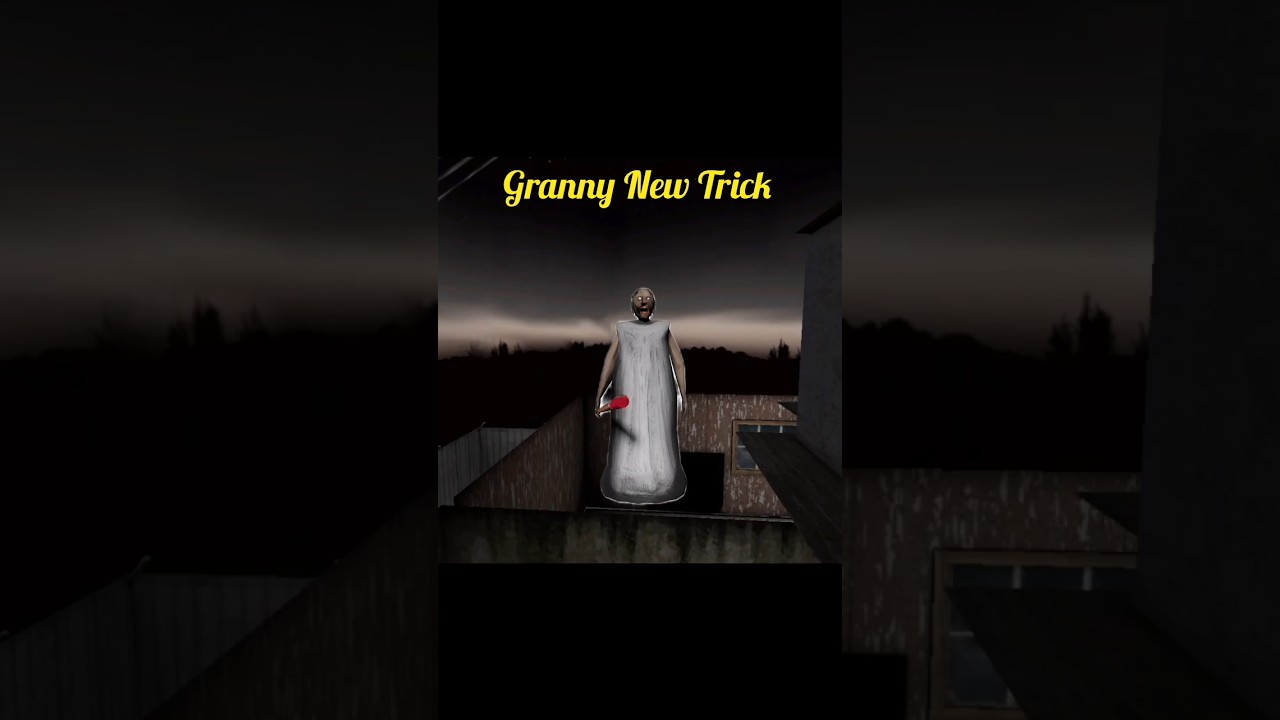 Granny Letest Tricks 👻👍 #granny #phonk #trollface