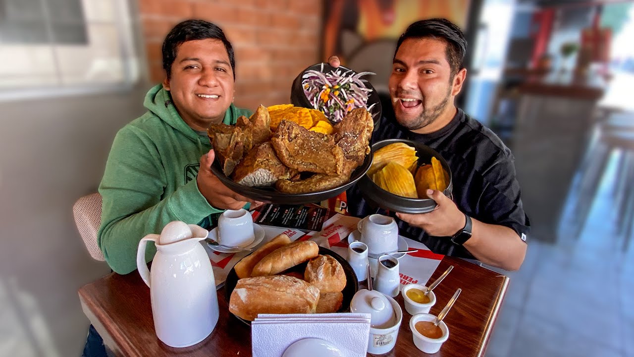 El Verdadero Pan con CHICHARRON 🐷 Desayuno Peruano 🐽 | Mi Receta Mágica