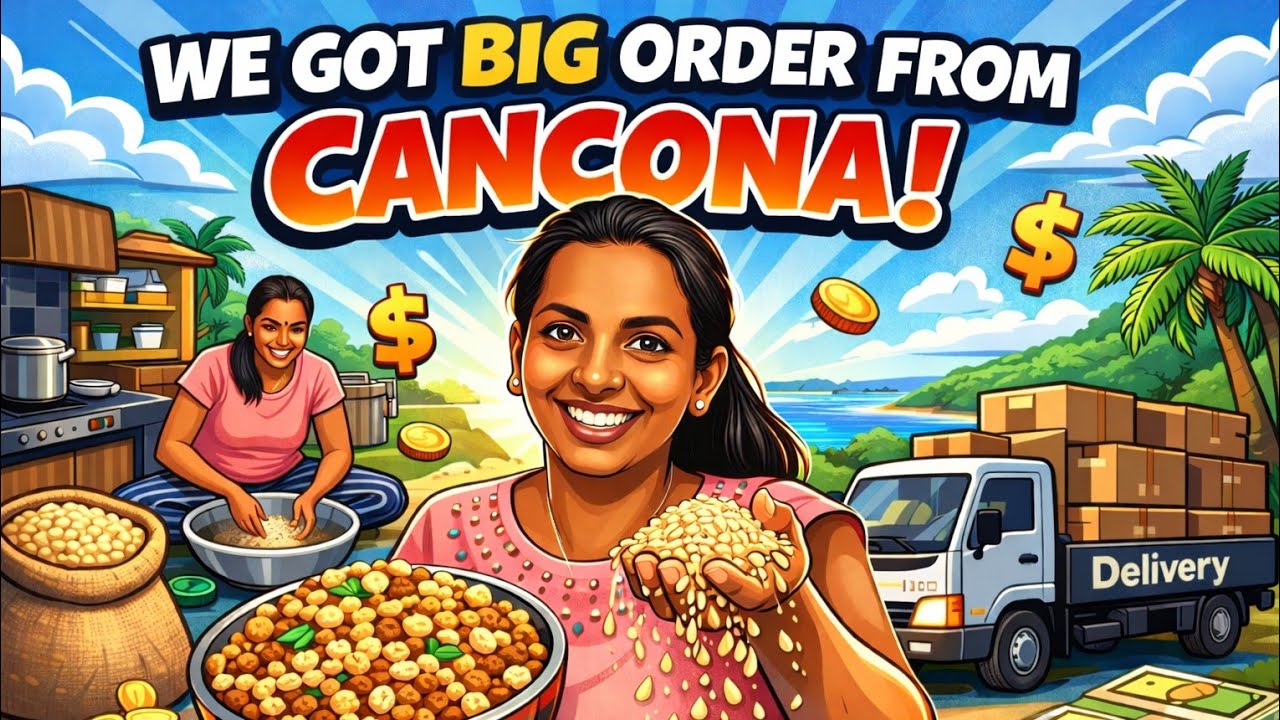 We Got a Big Order from Cancona | Sabudana Khichdi|#konkanivideos #goanvlogger 