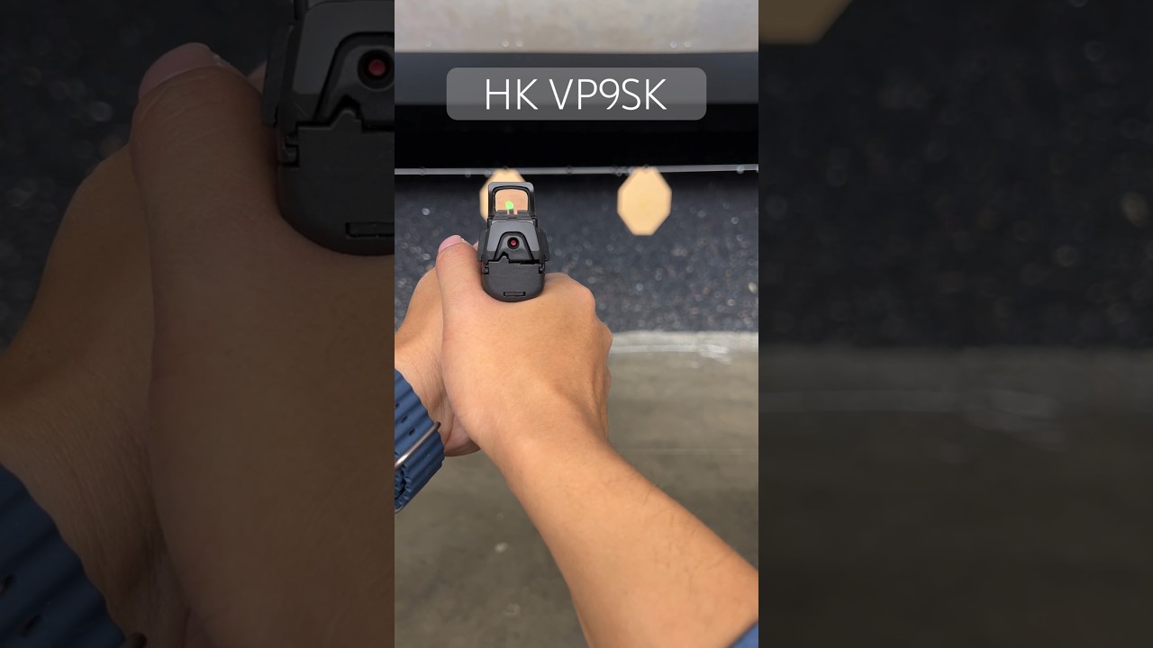 A Fancy CCW - Heckler & Koch VP9SK Optic Ready 9mm Pistol with Holosun SCS Green Dot