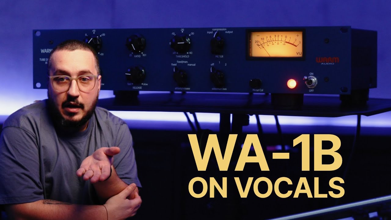 Warm-Audio WA-1B на вокале при микшировании
