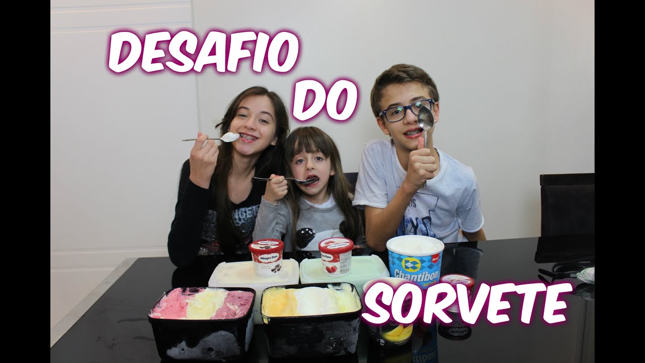 Desafio do Sorvete - Carol Santina