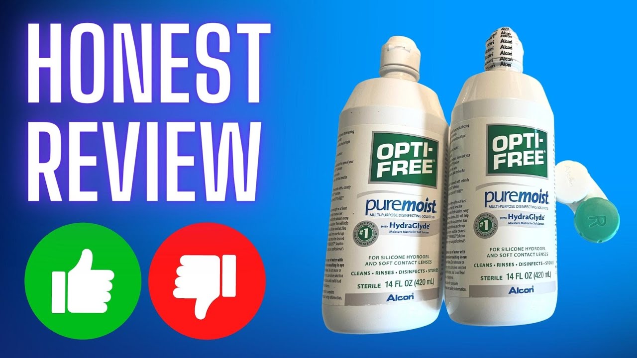 Review: Opti-Free Puremoist Contact Lens Solution