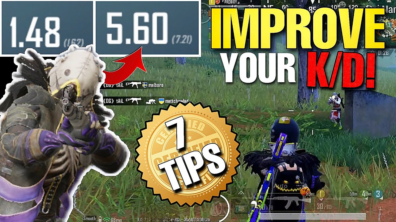 IMPROVE Your KD! 7 Tips to Help You | PUBG Mobile