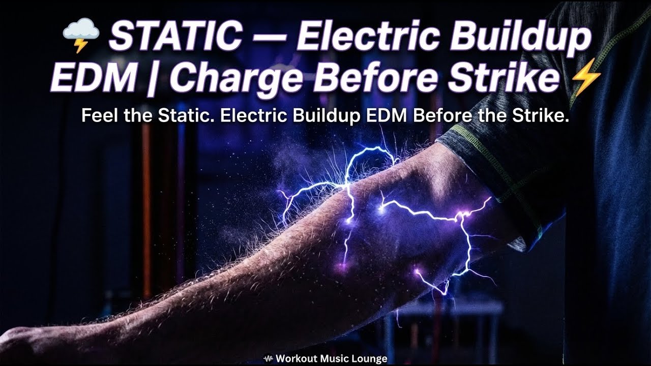 🌩️ STATIC — Electric Buildup EDM | Charge Before Strike ⚡