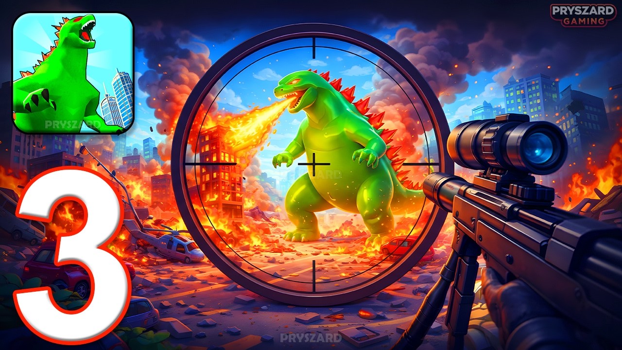 Giant Wanted - Gameplay Walkthrough Part 3 - Sniper Giant Hunter (iOS, Android)
