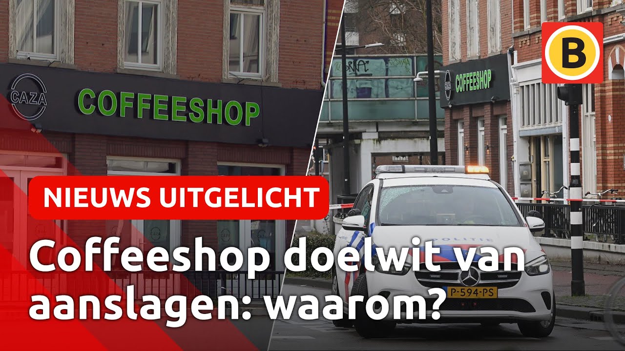 Aanslag op aanslag bij coffeeshop: politie grijpt in | Nieuws Uitgelicht