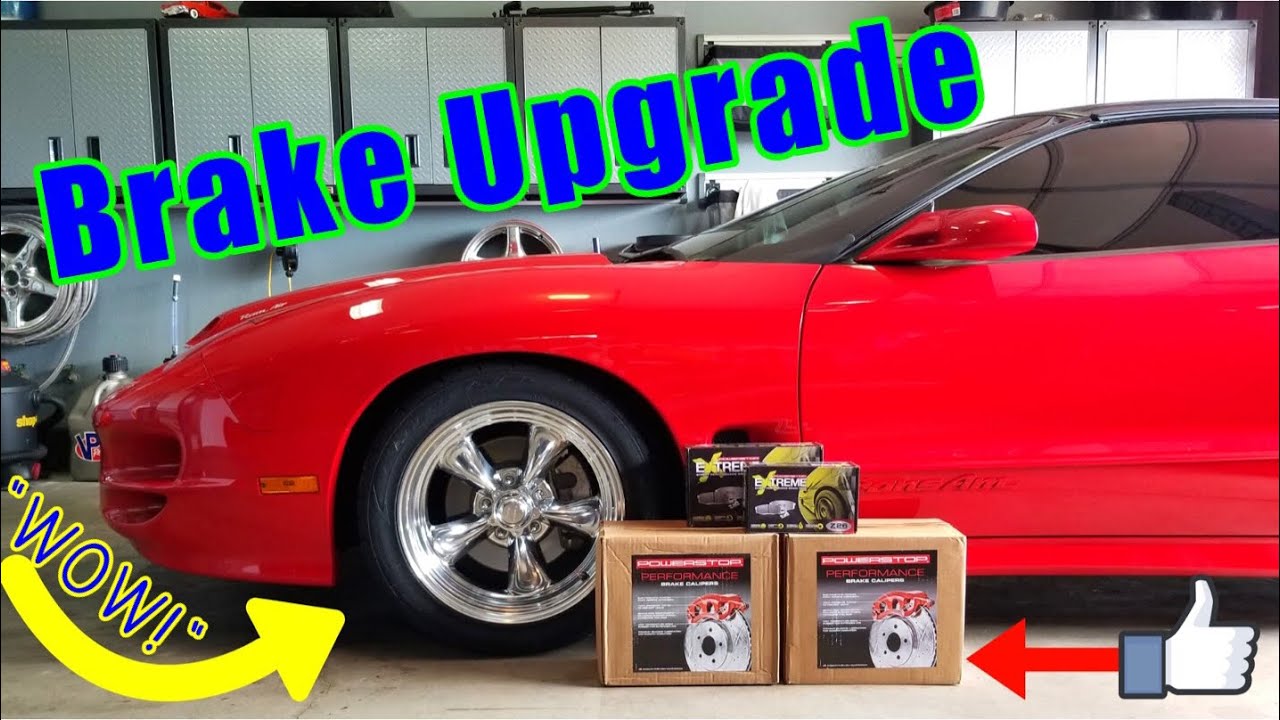 WS6 Trans Am gets new brakes and WOW!!