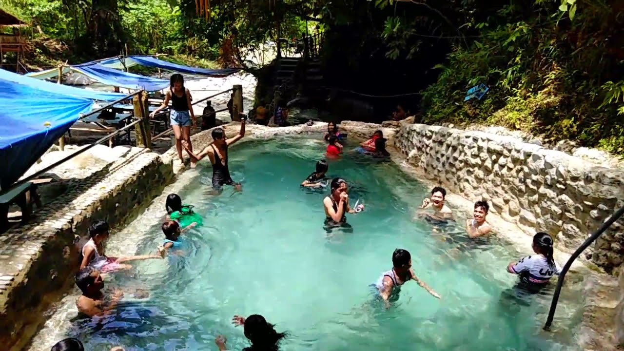 Pangyan Falls and Hot spring. Don Mariano Marcos Lupon Davao Oriental