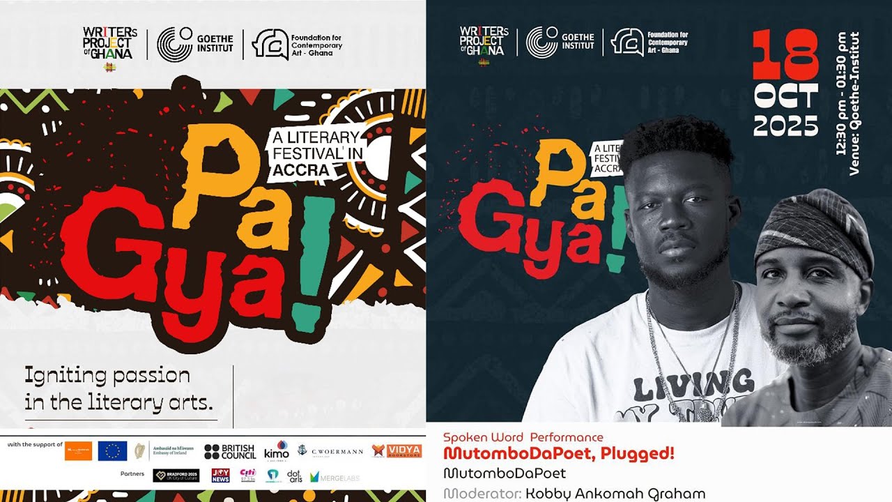MutomboDaPoet, Plugged! PA GYA! A Literary Festival 2025