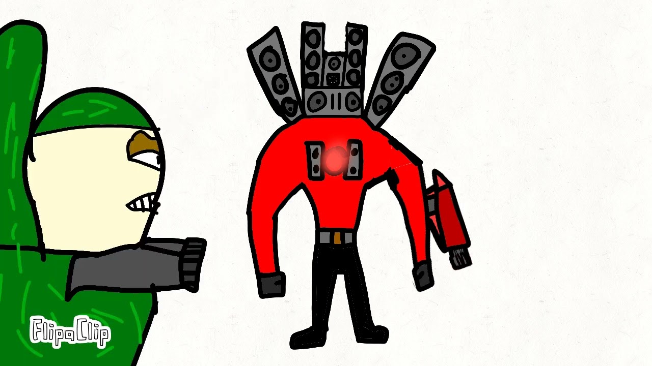 what if titan speaker man merge titan tv man