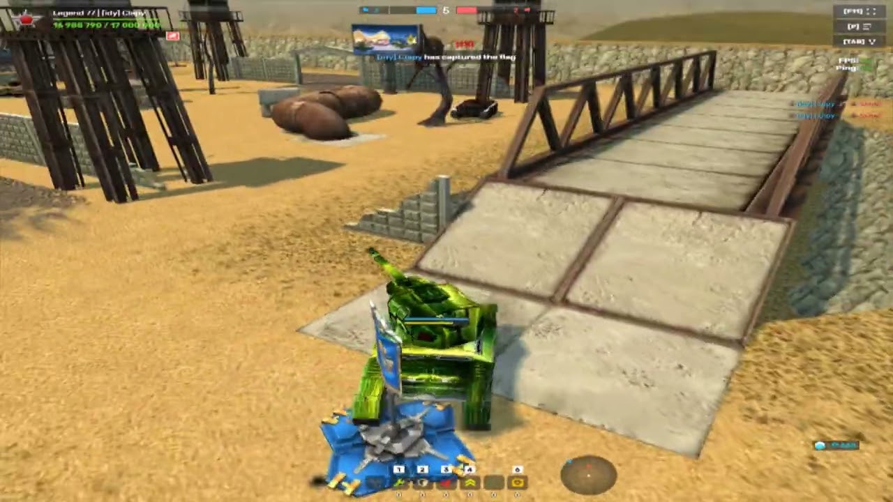 Tanki Online | Clapy Vs Sobek(AH3)