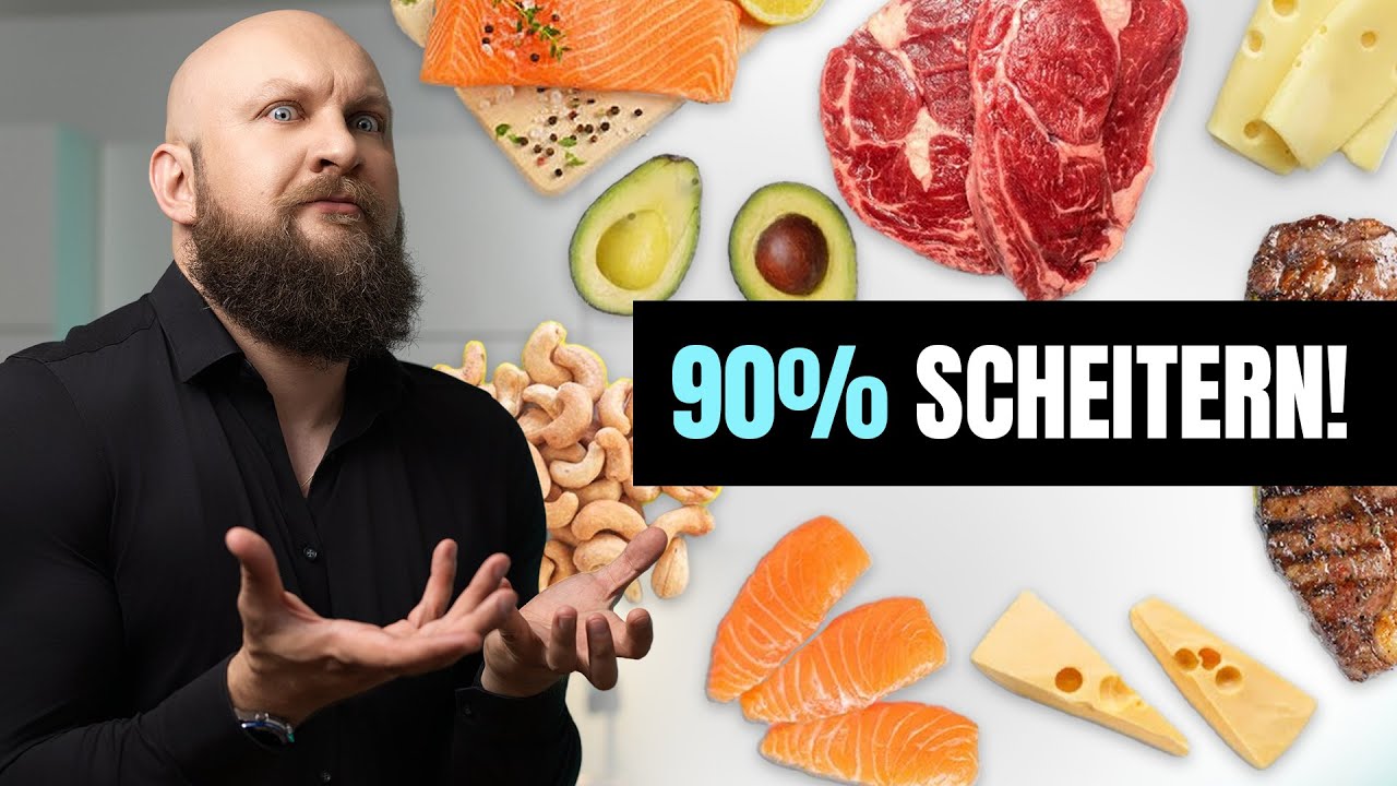 Warum 90% mit Keto scheitern, und wie du es endlich richtig machst.Keto Kratos erklärt an Beispielen