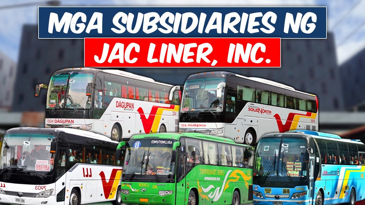 MGA SUBSIDIARIES NG JAC LINER, INC.