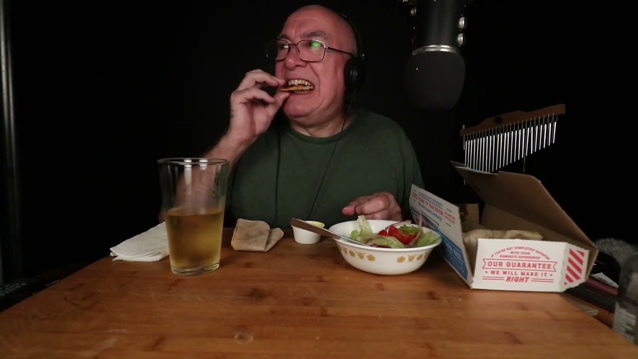 ASMR Saturday Night with Svengoolie, Dominos Pizza, Beer and Solitaire