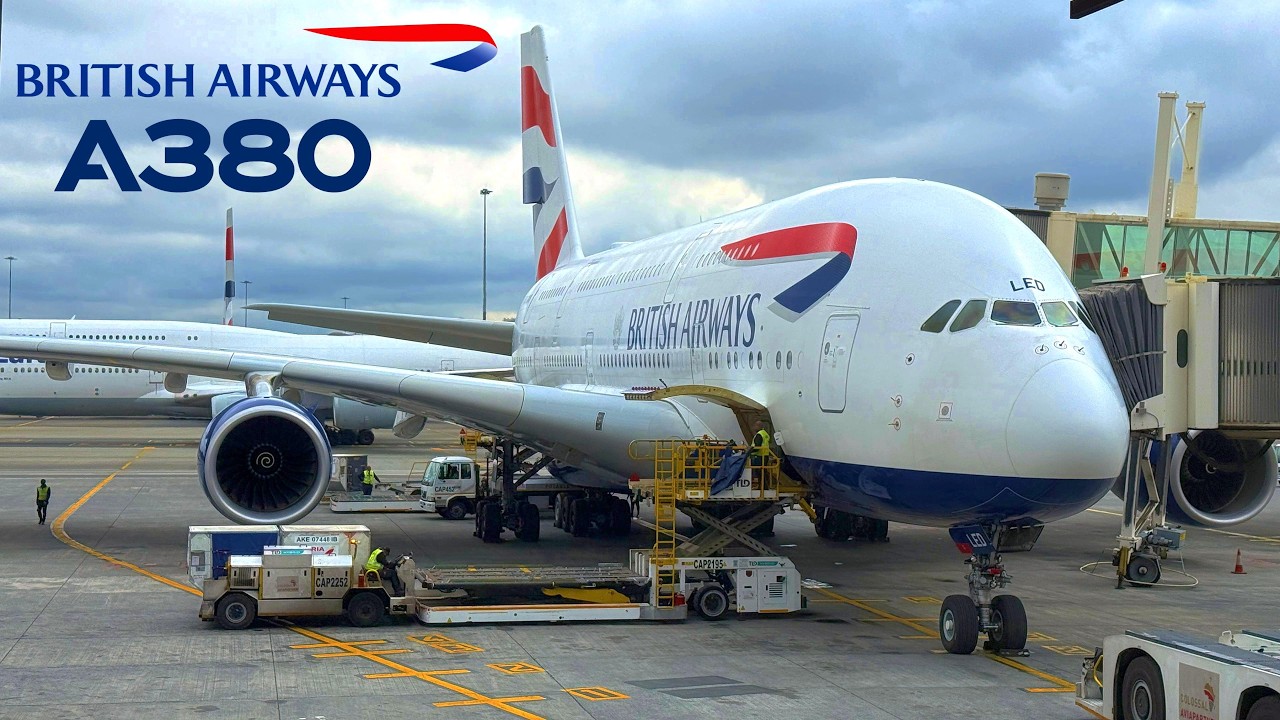 🇿🇦 Johannesburg JNB - London LHR 🇬🇧  British Airways Airbus A380 [FLIGHT REPORT] South Africa yo UK