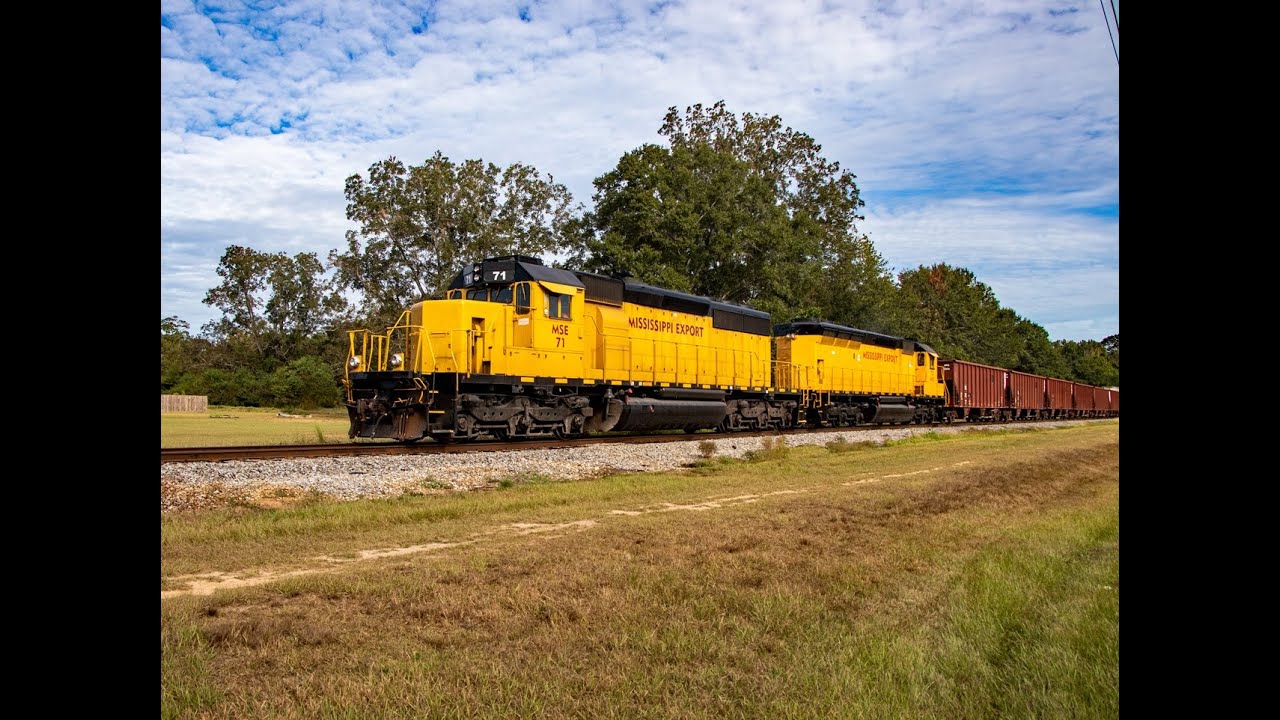 Chasing The Mississippi Export Railroad  Day #1