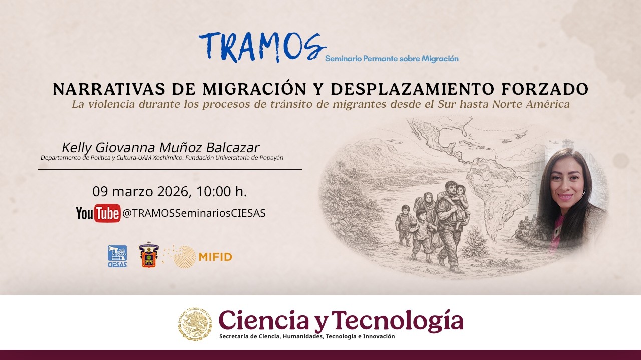Narrativas de migración y desplazamiento forzado.