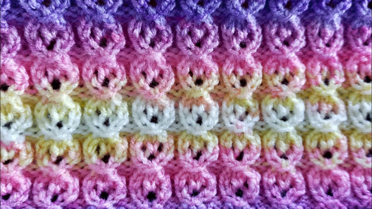 Point graine de café au tricot