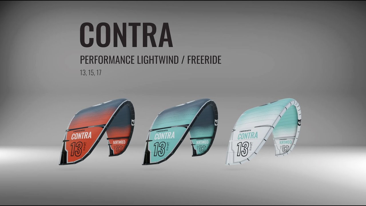 01 Cabrinha Contra 3 Strut Kite (Kitesurfing)