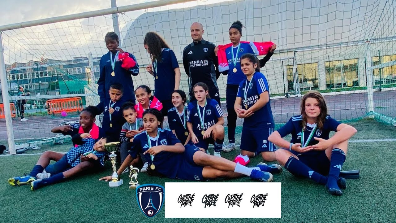 Paris FC U13F Vainqueur Tournoi la Garenne-Colombes